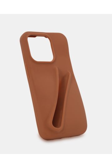 IPHONE 15 PRO LIP GLOSS CASE / MILK CHOCOLATE