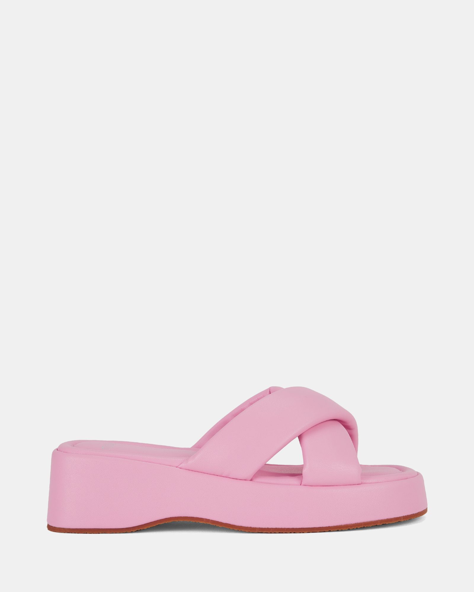 Pink platform slides discount