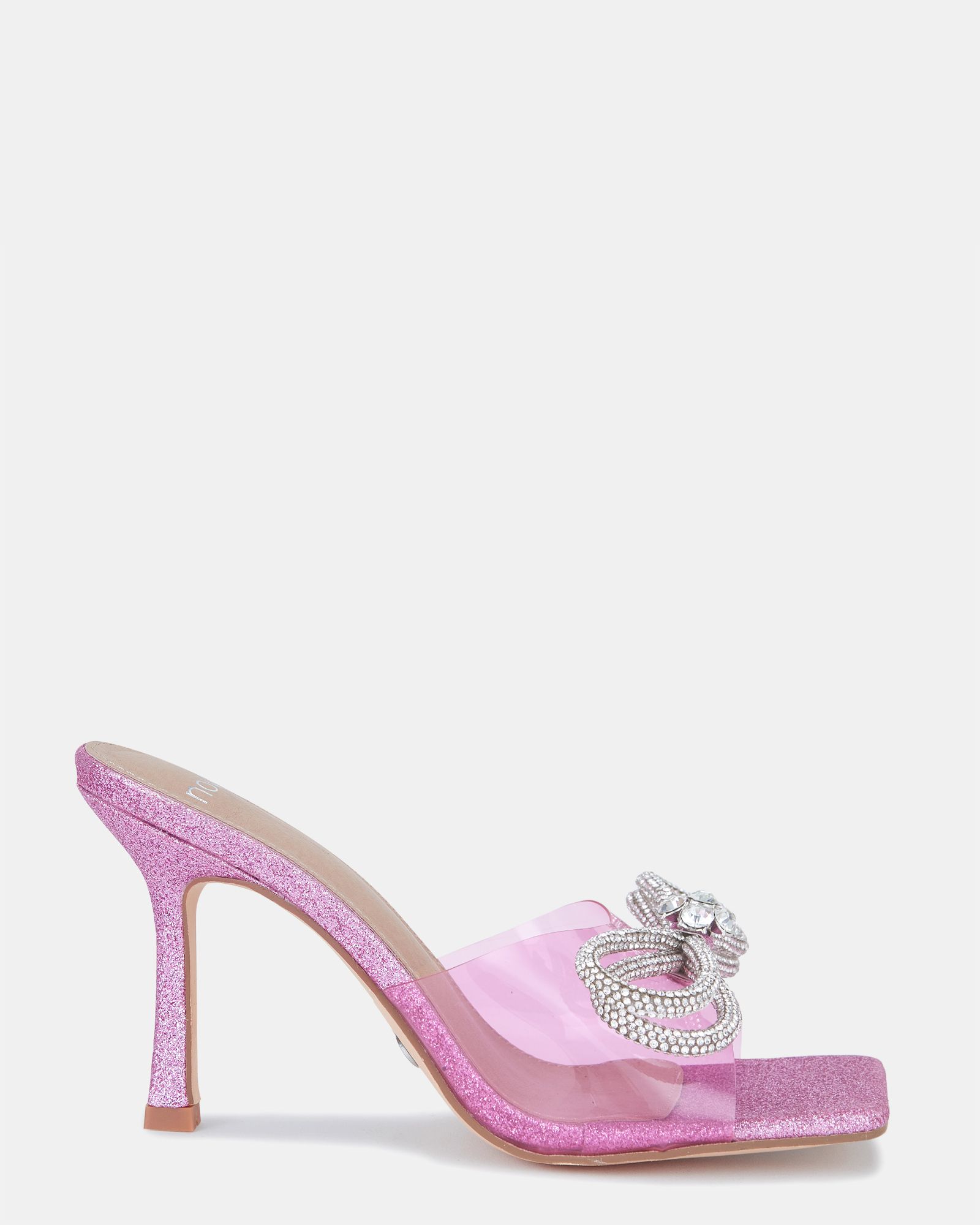 Pink glitter stilettos online